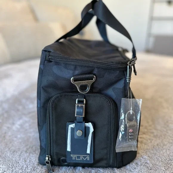 NWT TUMI McMillin Camo Gym Bag
